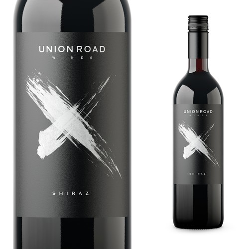 Wine label for new Australian Wine export brand. Design by Saverio Wongher ™