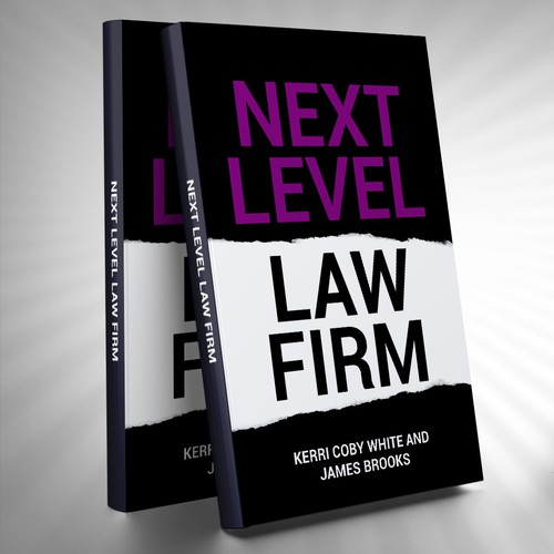 Design a clean and professional book cover targeted to Law Firms Design by IDEA Logic✅✅✅✅