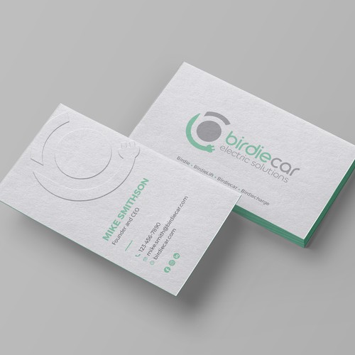 business card for company called birdie Design by Rakibh