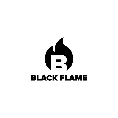 Cool, masculine Logo for company name „Black Flame” Design von Amansky