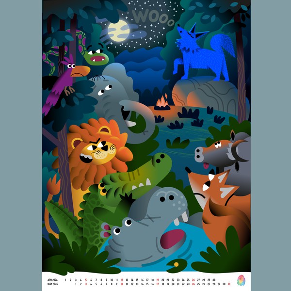 Calendar Design for children