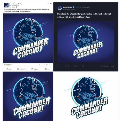 Design the Face and Brand of "Commander Coconut" – A Quirky-Smart AI SaaS Startup Design by JDL's