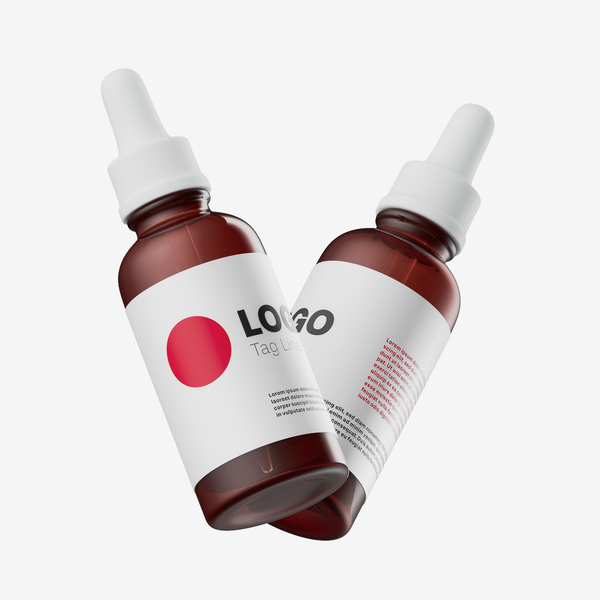 Design by Scarred titled "Oral Bottle 3D rendering."