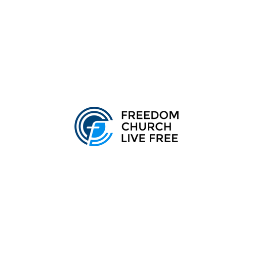 Freedom Church Logo Design Design by Hello :Design