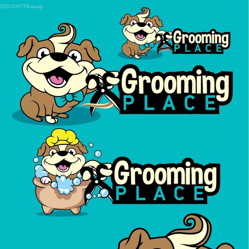 Create A Captivating Dog Grooming Logo That's Cute, Memorable, And Will ...