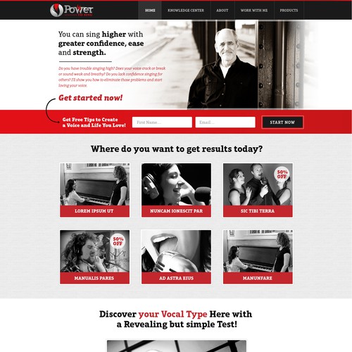 Designs | Create a website that will help transform the voice of every ...