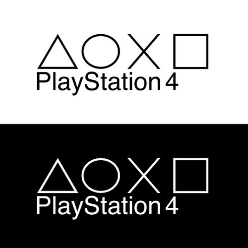 Community Contest: Create the logo for the PlayStation 4. Winner receives $500! デザイン by Mitchell.thompson1