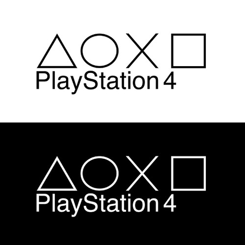 Community Contest: Create the logo for the PlayStation 4. Winner receives $500! Design by Mitchell.thompson1