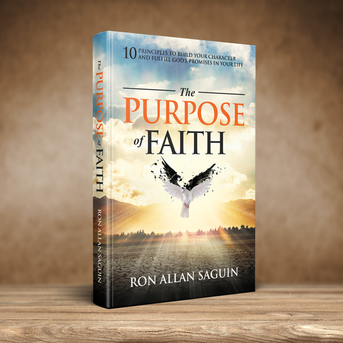 Cover for the book of the decade on faith and purpose Design by 4j 8tang