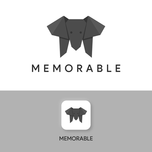 Design a memorable logo for a brand literally called 'Memorable' Design by egimaulana