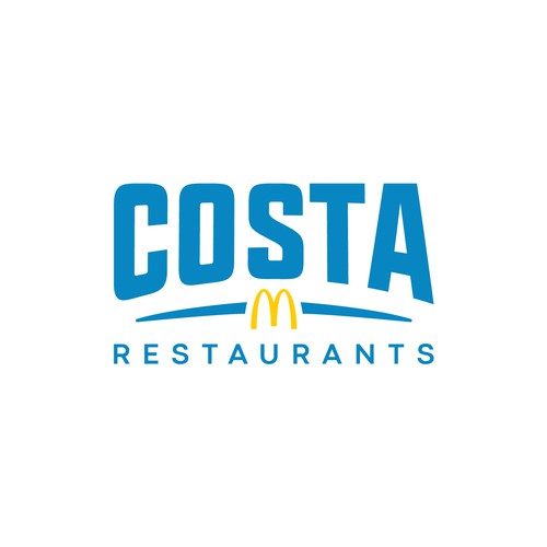 Logo for Costa Restaurants - McDonald's Design by rouf_art