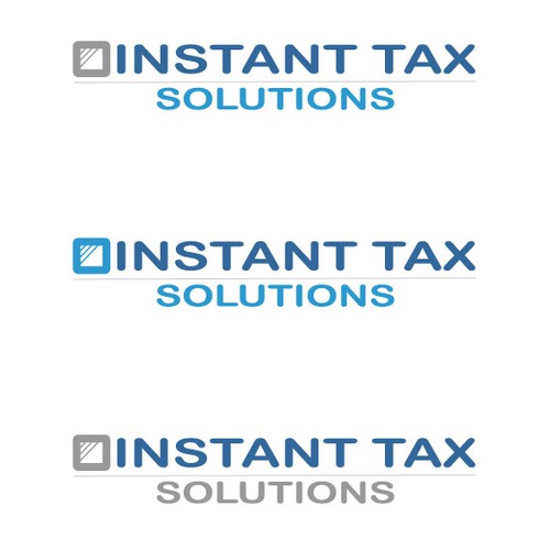 Logo Design Instant Tax Solutions Logo Design Contest 99designs