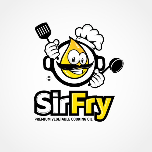 Design a logo for a frying/cooking oil. Design by ClaudioRegina