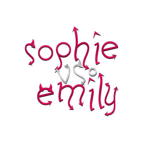 Create the next logo for Sophie VS. Emily Diseño de Kamil_K