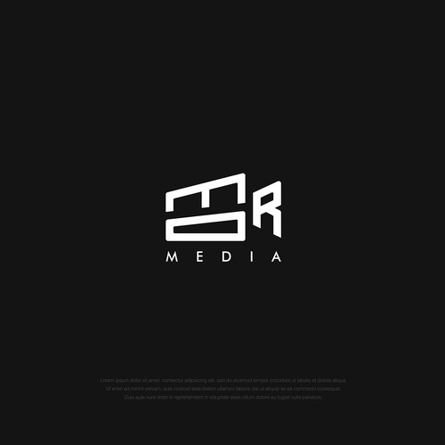 Design a minimalistic/clean logo for a media company Design by futony