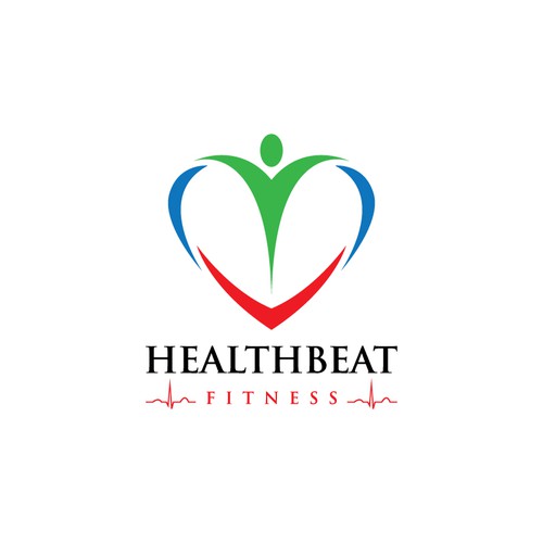 コンペ「Heart Health and Fitness Logo - A quick easy contest to recreate and tweak a design」のデザイン by IgoDesignさん 