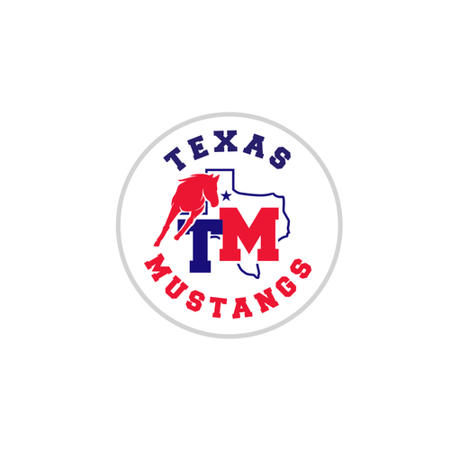 Texas Mustangs Design by sukadarma