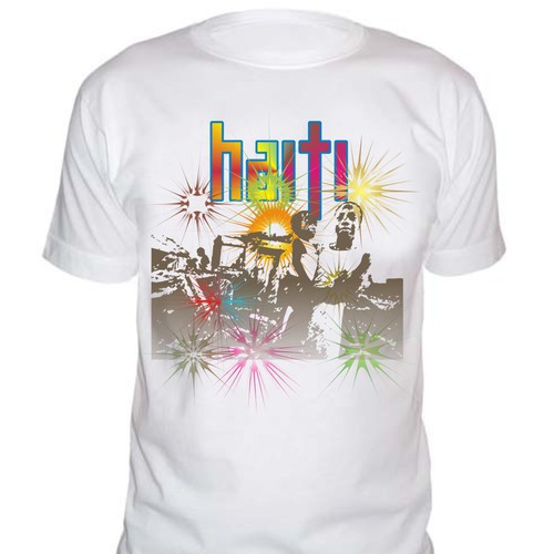 Wear Good for Haiti Tshirt Contest: 4x $300 & Yudu Screenprinter Design by k_line