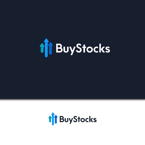 Buy Stocks logo Design by Antgev