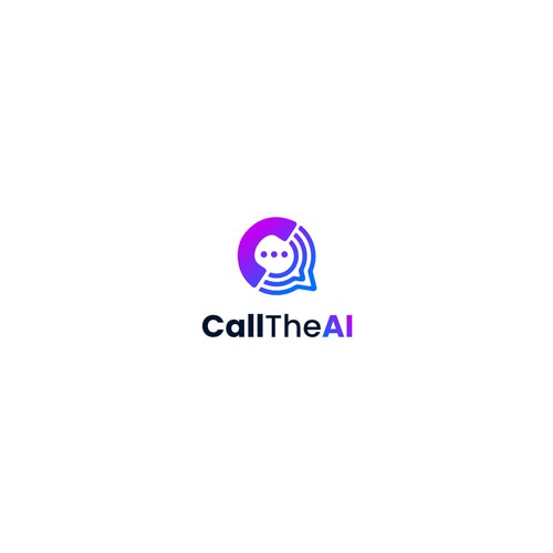 AI Communication Logo Design by gekostudio