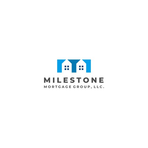 Milestone Mortgage Logo Design by Rumah Lebah