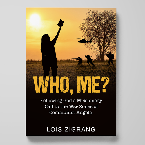 Create an Awesome Nonfiction Book Cover about a Missionary in War-Torn South Africa Design by Nitsua