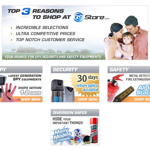 3s Store Com Homepage Banners Button Or Icon Contest 99designs