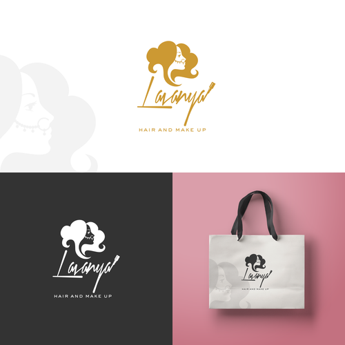Indian/Western - Hair and Make up logo Design by simolio