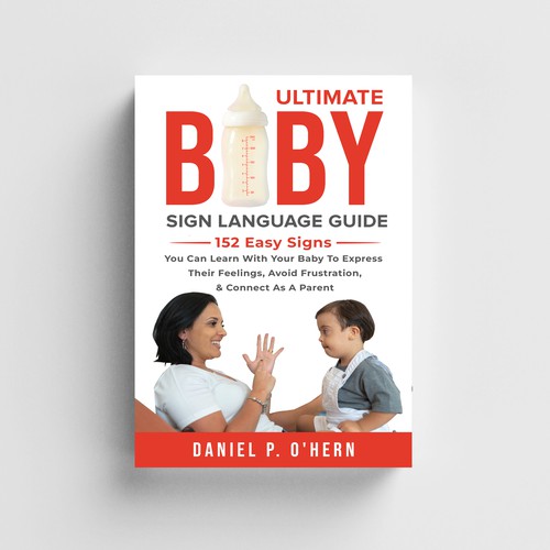 Baby Sign Language for Parents ebook cover Design by Sann Hernane