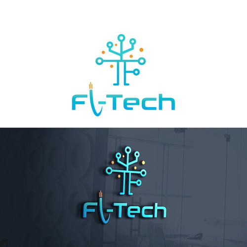 We need a modern logo for our fiber optic company Design by alediba