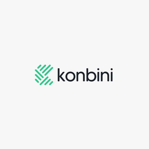 Modern and straight forward brand logo for Konbini