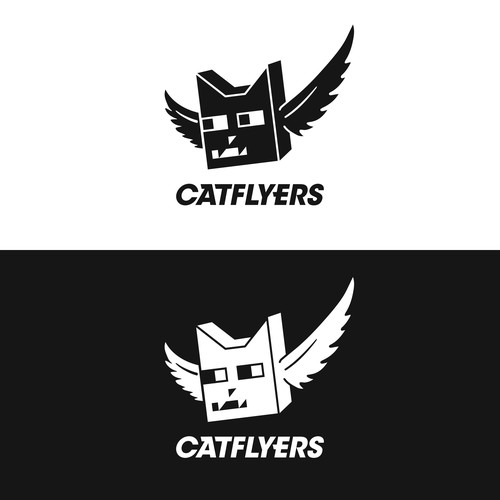 Design di Blend images to create flying cat sneaker logo: CATFLYERS di Mazsan