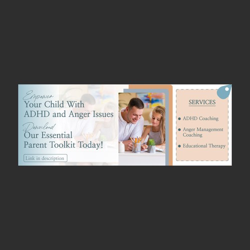 Design a FB cover for Empower Your Child With ADHD and Anger Issues:  Download Our Essential Parent Design by Humaun Kabir Design