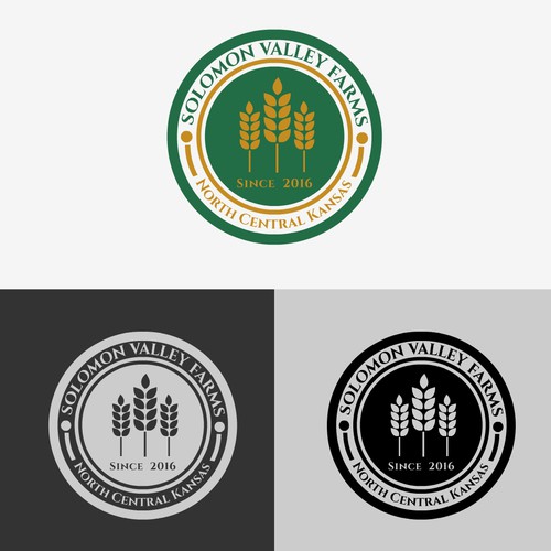 Create a Family Farm & Feedlot emblem for use on hats and ...