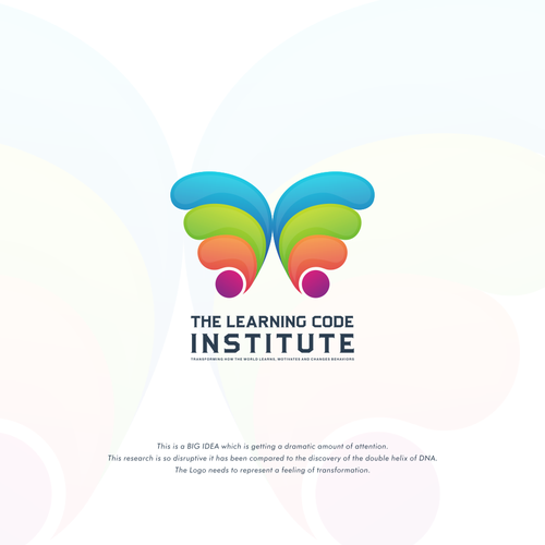 Vibrant logo for Learning, Motivation and Behavioral Transformation Company Design by L A T O