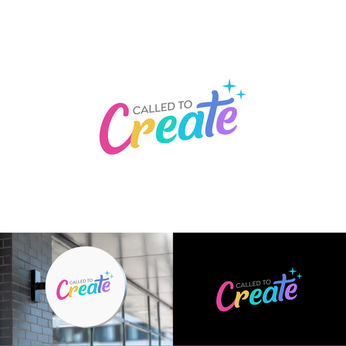 "Called to Create" Logo Design Design by Voos Studio