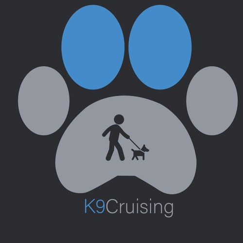 désign logo and business cards for dog walking and pet minding business