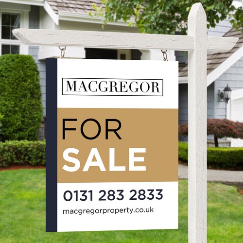 Designs Design a 'For Sale' Board Signage contest