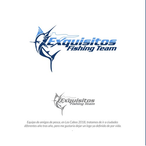 "Equipo de pesca" winning Logo design