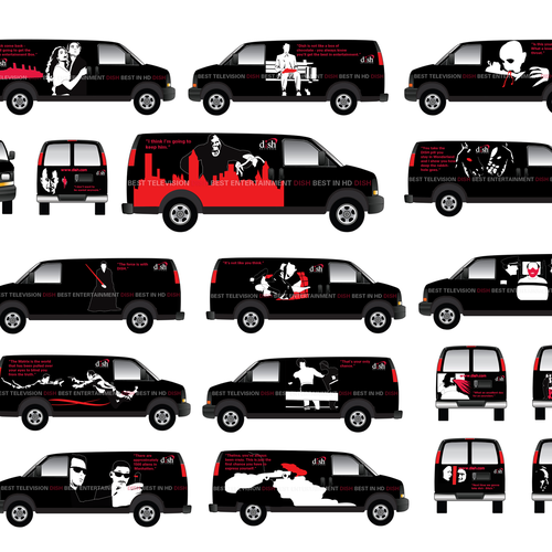 V&S 002 ~ REDESIGN THE DISH NETWORK INSTALLATION FLEET Design by Souxxie