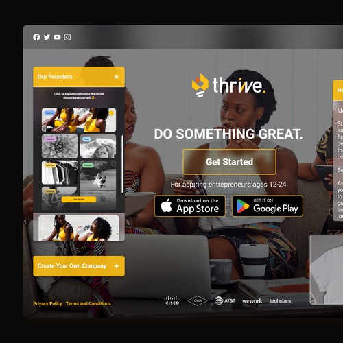 Forbes-listed company needs website for Gen-Z users Design by dien96