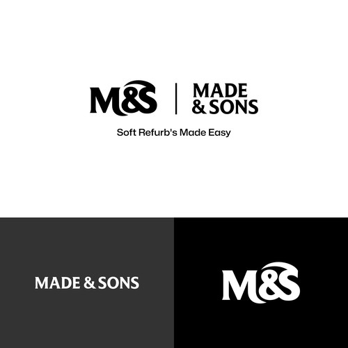 Luxury Meets Ease: Logo & Card Design for Made & Sons Design by Yantoagri