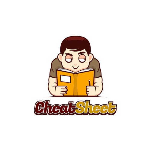 Unique descriptive combo mascot Logo that embodies the action of cheating on a test & shortcuts Design von DevDevit   ★ ★ ★ ★ ★
