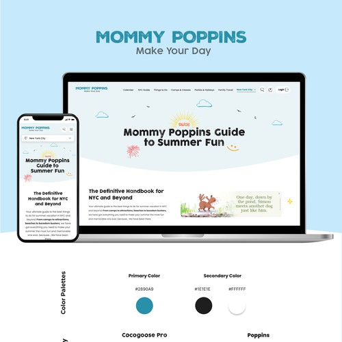 Guide Page for Leading Travel and Culture Website Design by devdesignss