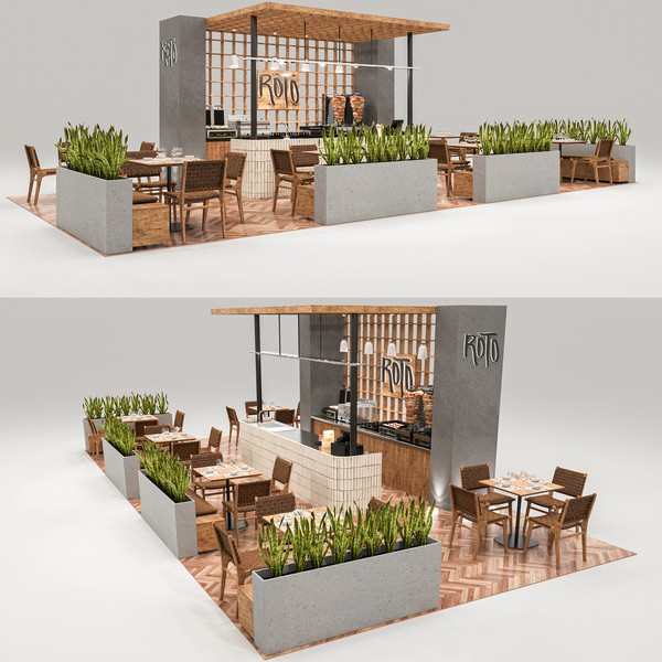 ROTO Restaurant Booth