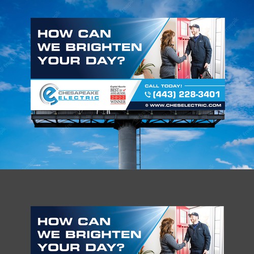 Chesapeake Electric Billboard Design by Krishna Arts