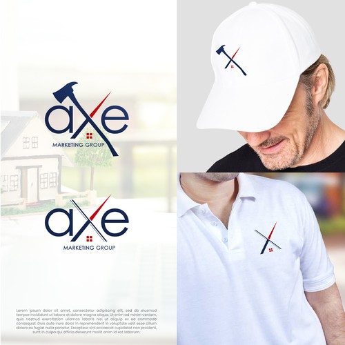 aXe Marketing Group needs a cool and creative logo Design by Dadisigner