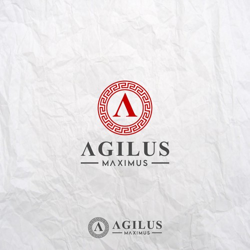 Logo for project "agilus-maximus.com" Design by Timothy.C