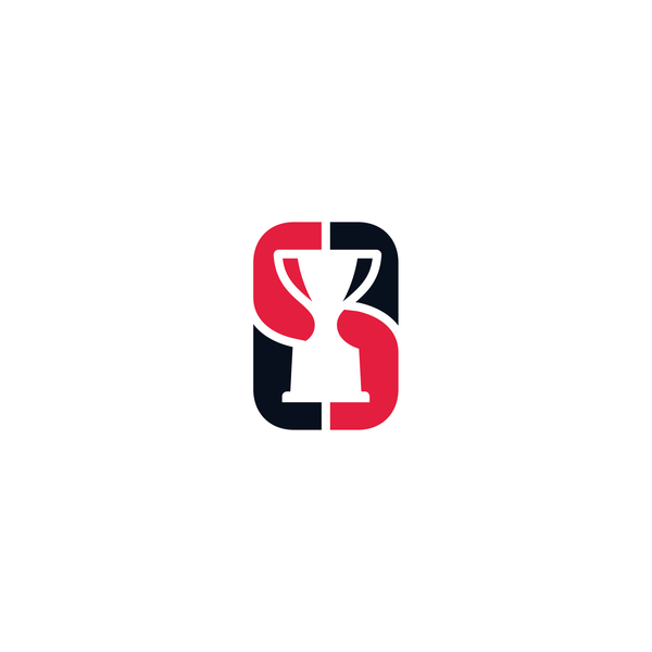 A combination of the letters O and S, seamlessly integrated into a trophy