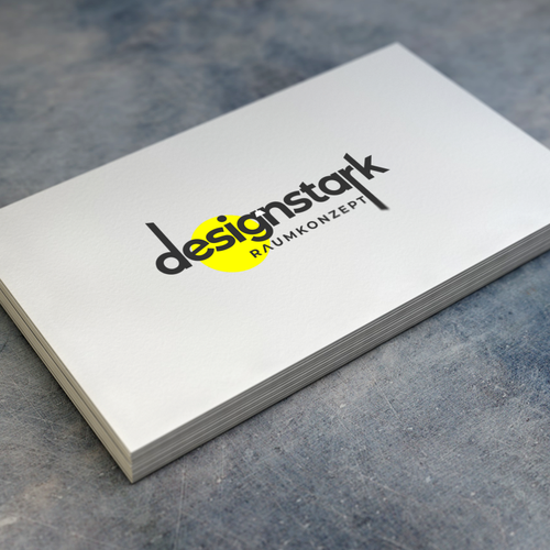 "simple but meaningful logo/word that you immediately associate with an interior designer" winning Logo & brand identity pack